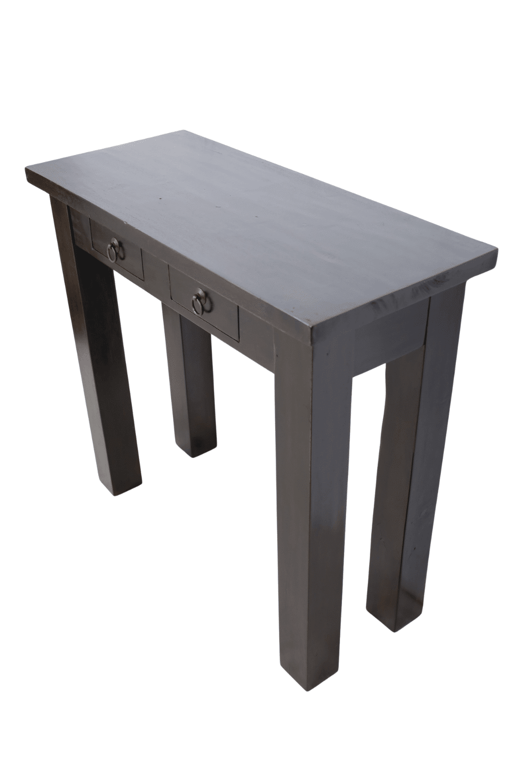 donker bruine sidetable wandtafel koloniaal 80x35x75 cm donker bruine sidetable wandtafel koloniaal 80x35x75 cm