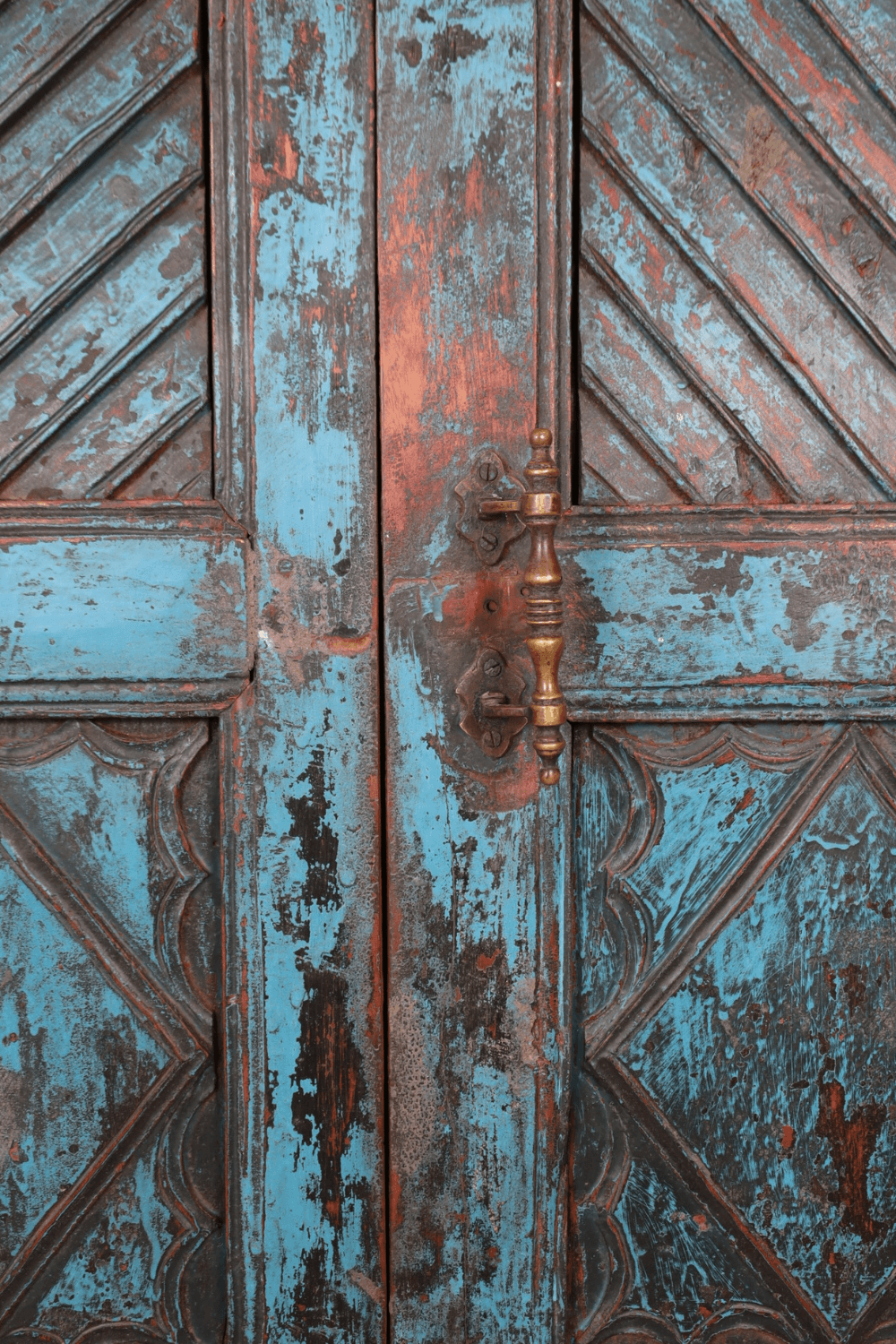 india kast Blauw 135x52x186 cm looi