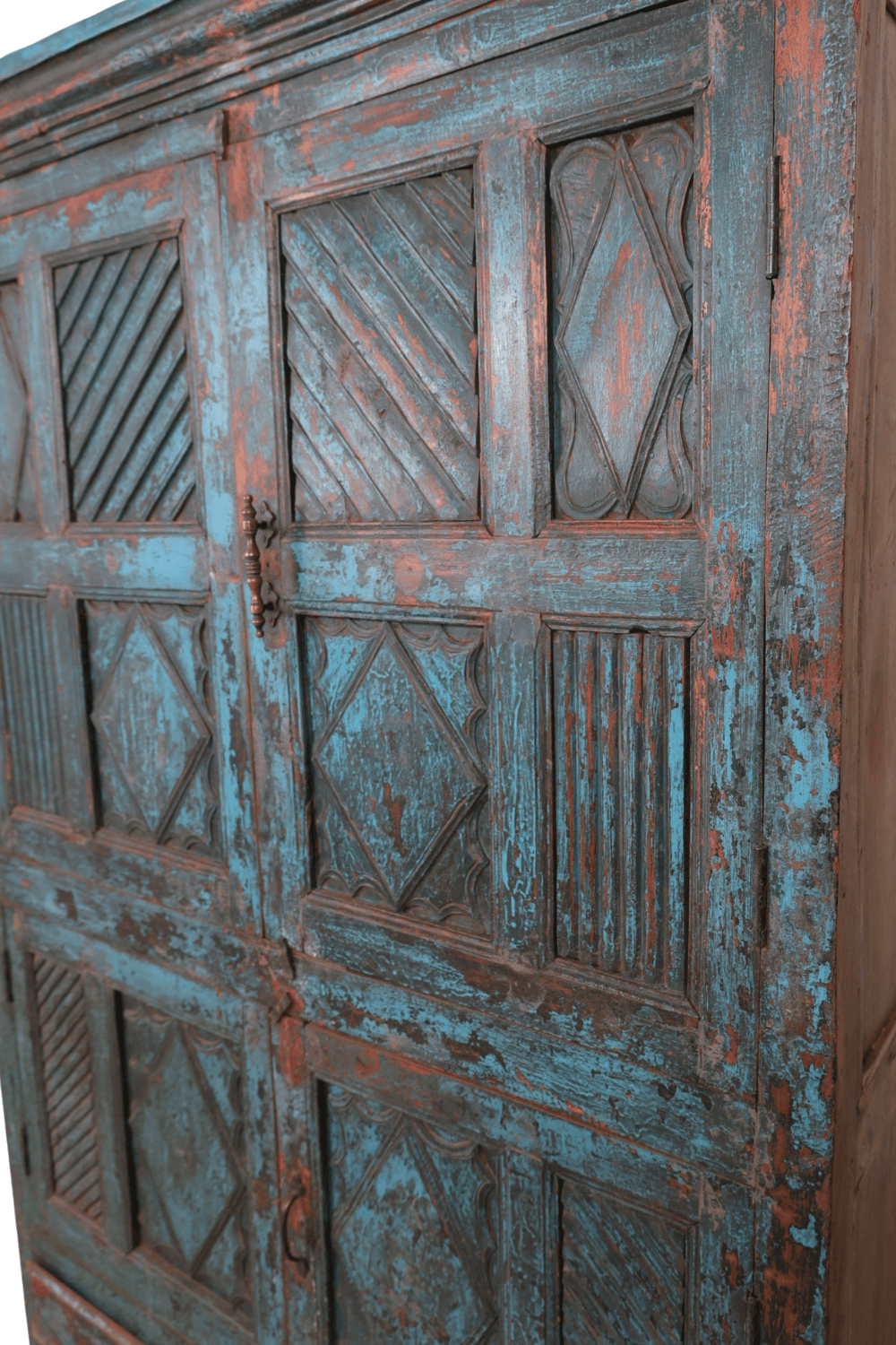 india kast Blauw 135x52x186 cm looi