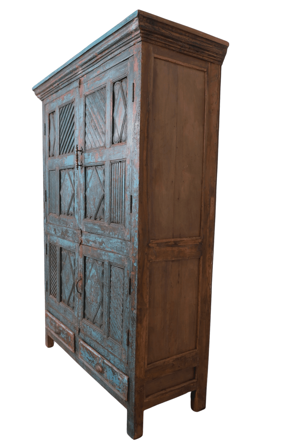 india kast Blauw 135x52x186 cm looi