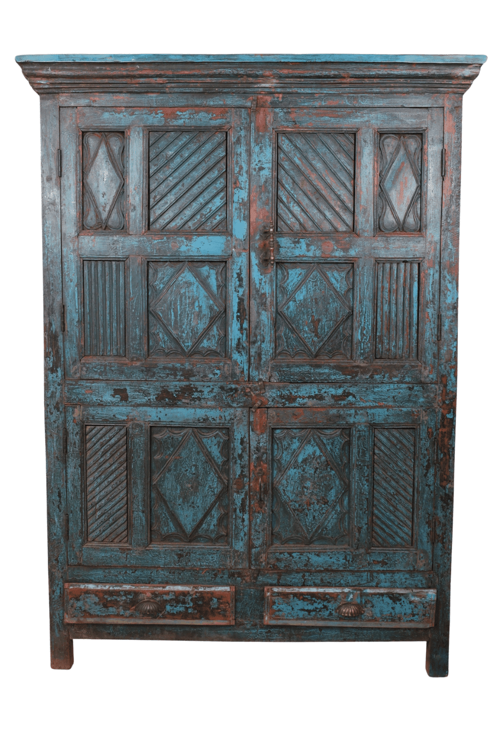 india kast Blauw 135x52x186 cm looi