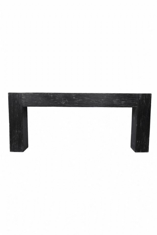 side table zwart india 216x20x90 cm