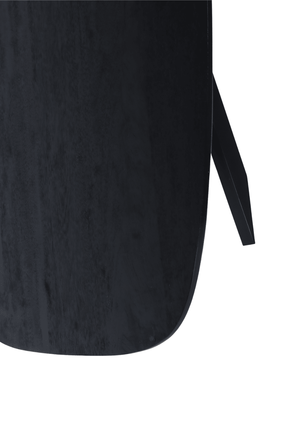 zwarte mango deens ovale eettafel 240 cm