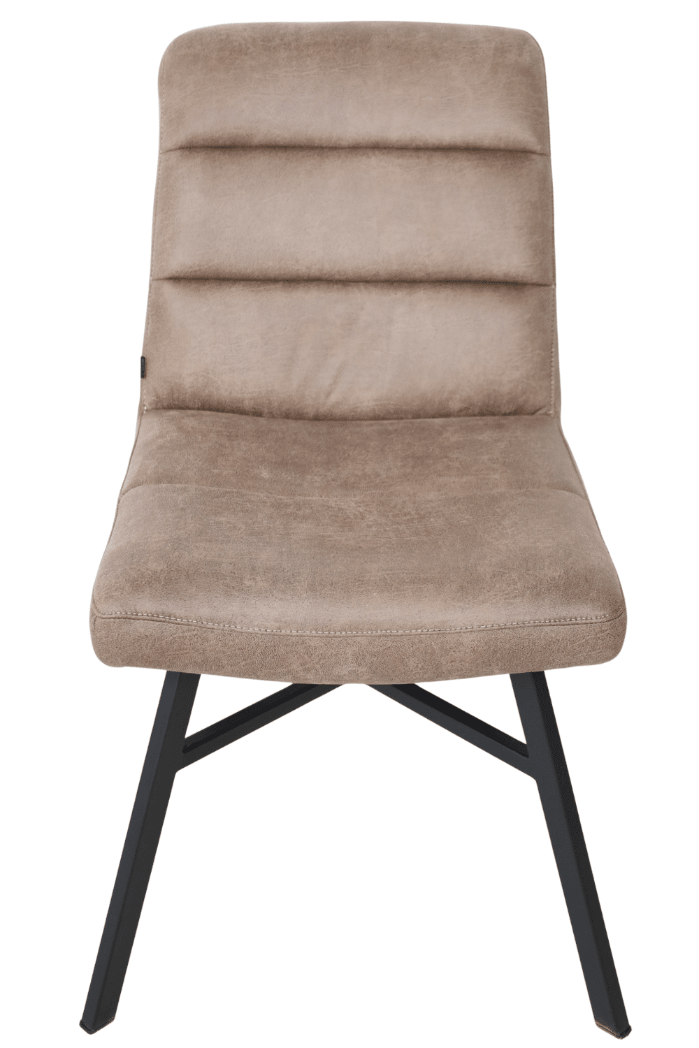 Eetkamerstoel zonder armleuningen David licht bruin Bowie truffel Eetkamerstoel zonder armleuningen David licht bruin Bowie truffel