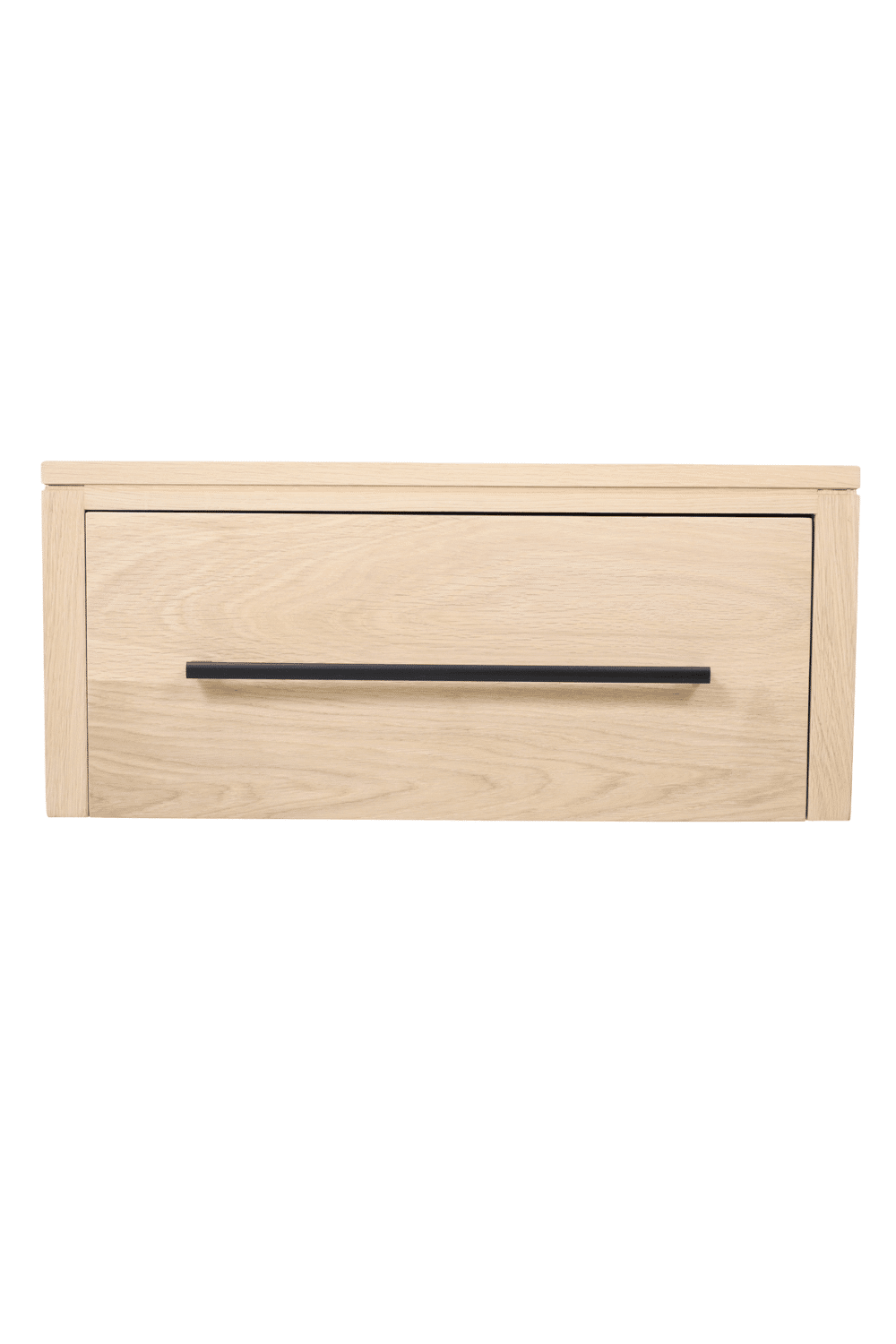 Hangend badkamermeubel van eiken hout 80x43,5x35cm Hangend badkamermeubel van eiken hout 80x43,5x35cm