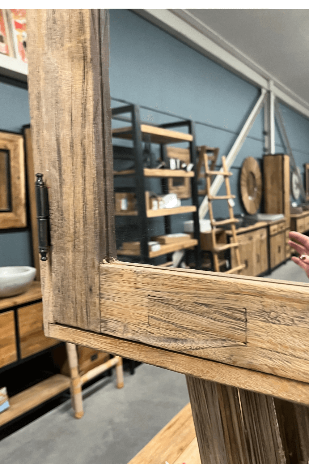 Spiegelkast rustiek 60cm