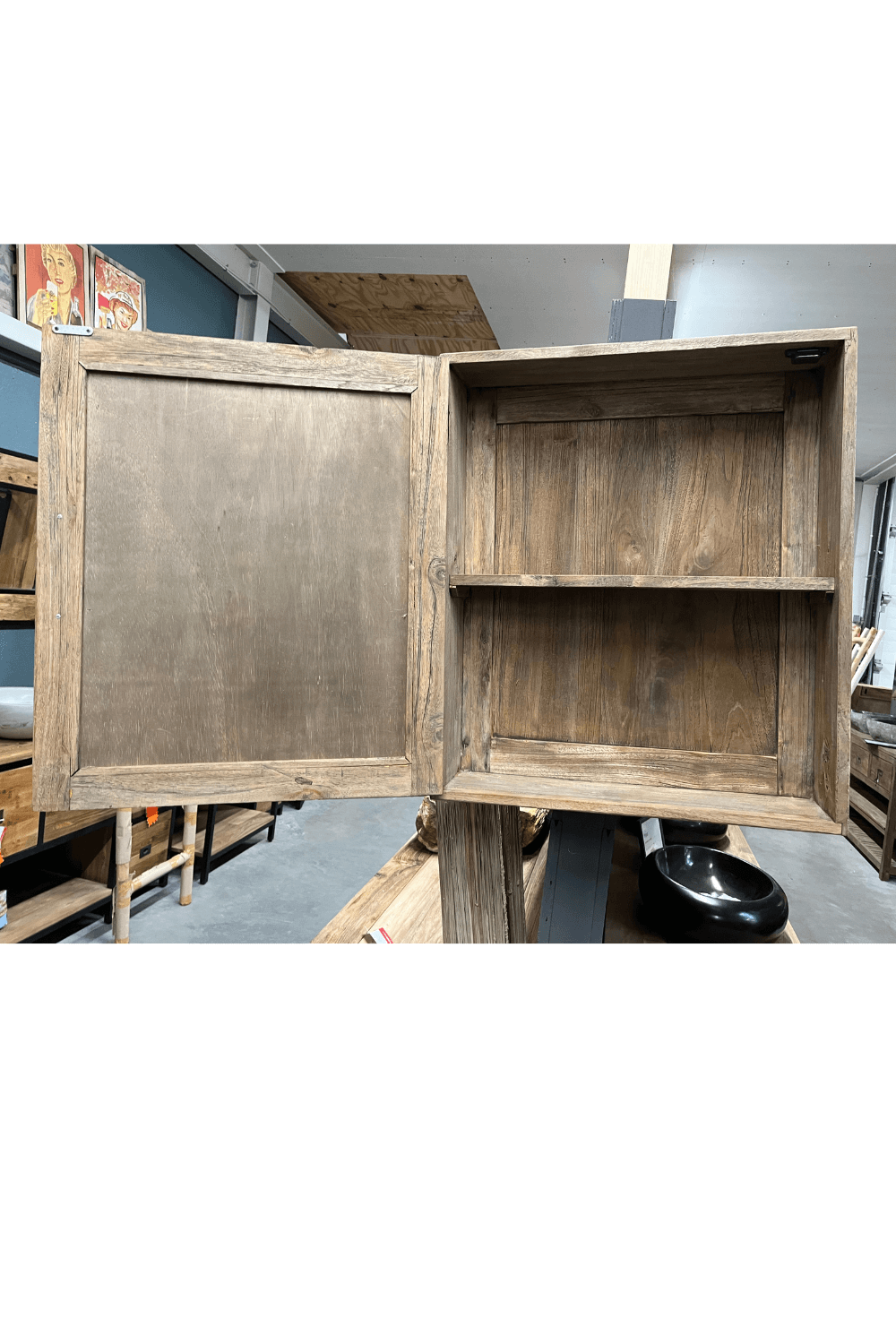 Spiegelkast rustiek 60cm