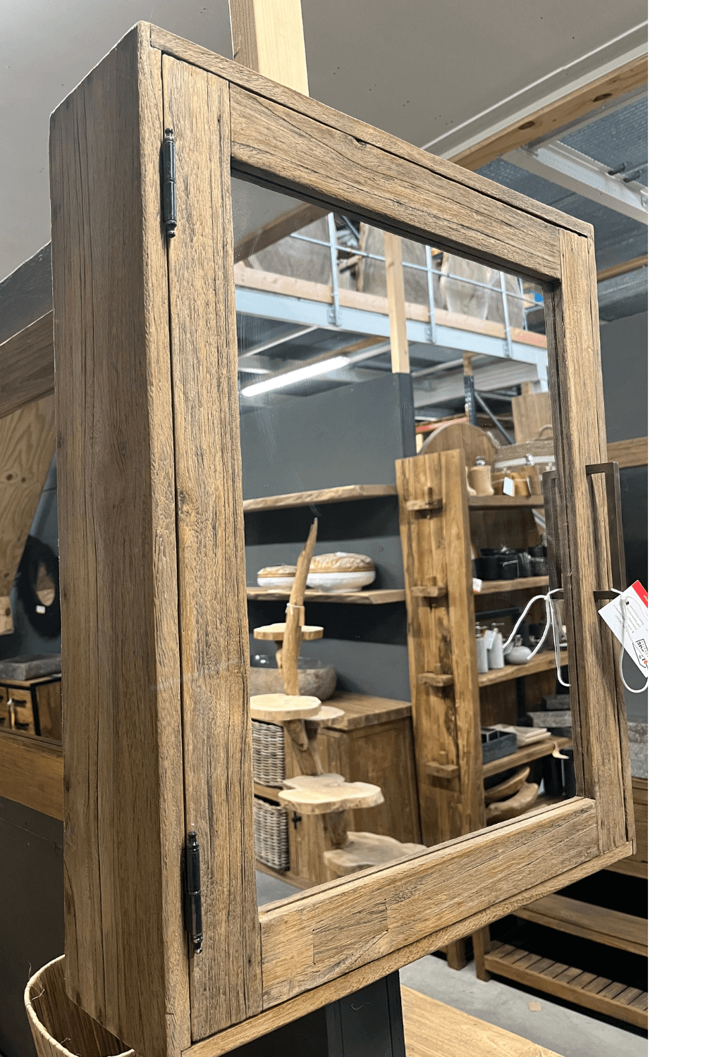 Spiegelkast rustiek 60cm