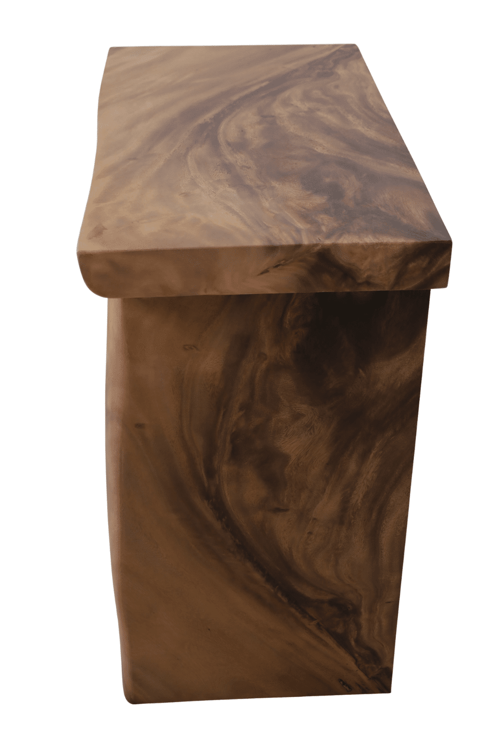 suar houten Side table , badkamer meubel 80x43x85 cm