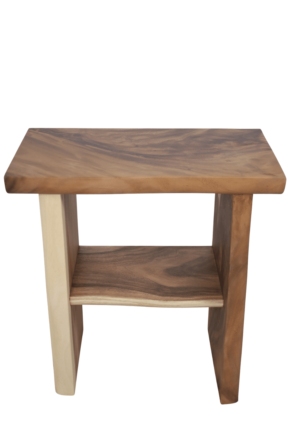 suar houten Side table , badkamer meubel 80x43x85 cm
