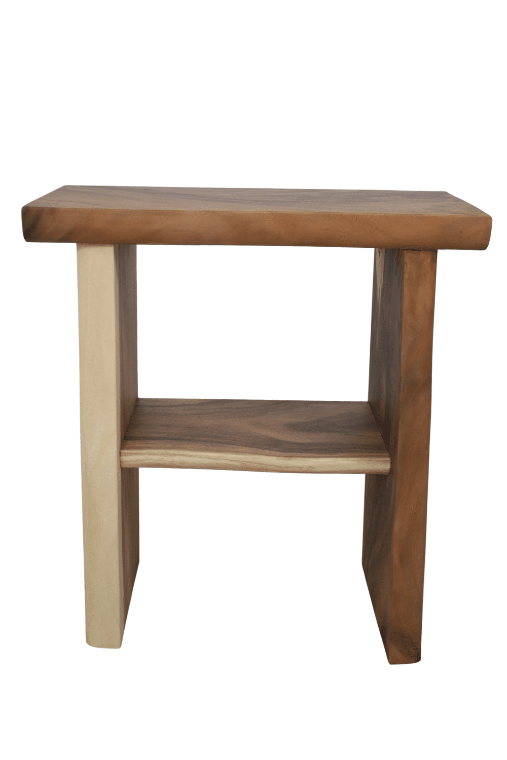 suar houten Side table , badkamer meubel 80x43x85 cm