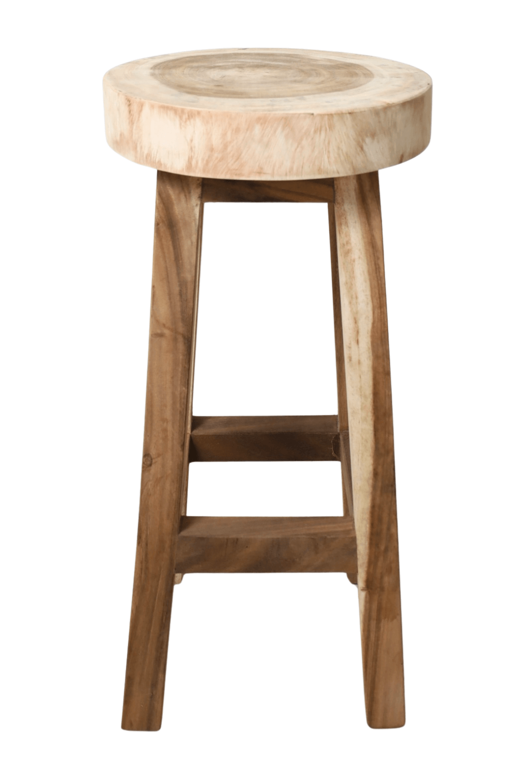 Suar houten bar bartafel voor 10 personen met krukken voor binnen en buiten 300x95x210 cm