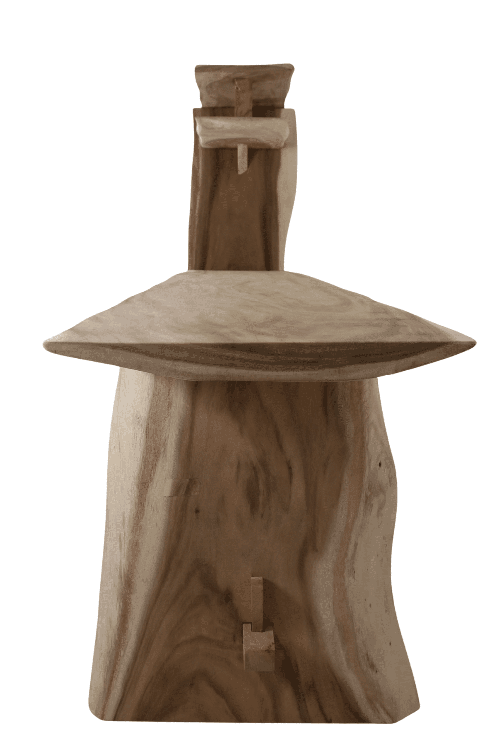 Suar houten bar bartafel voor 10 personen met krukken voor binnen en buiten 300x95x210 cm