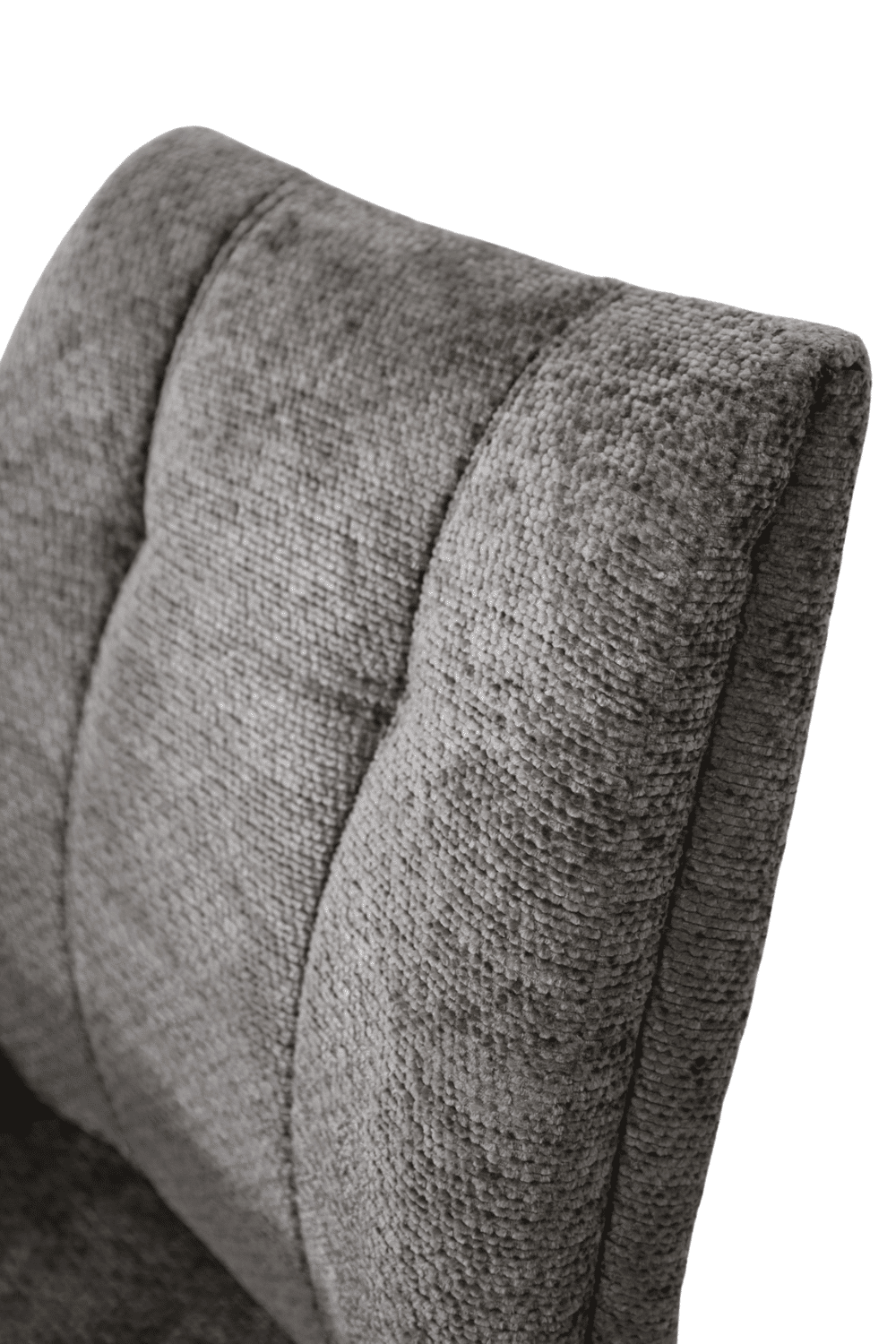 Eetkamerstoel jef taupe met armleunig rechthoekig stoeltje