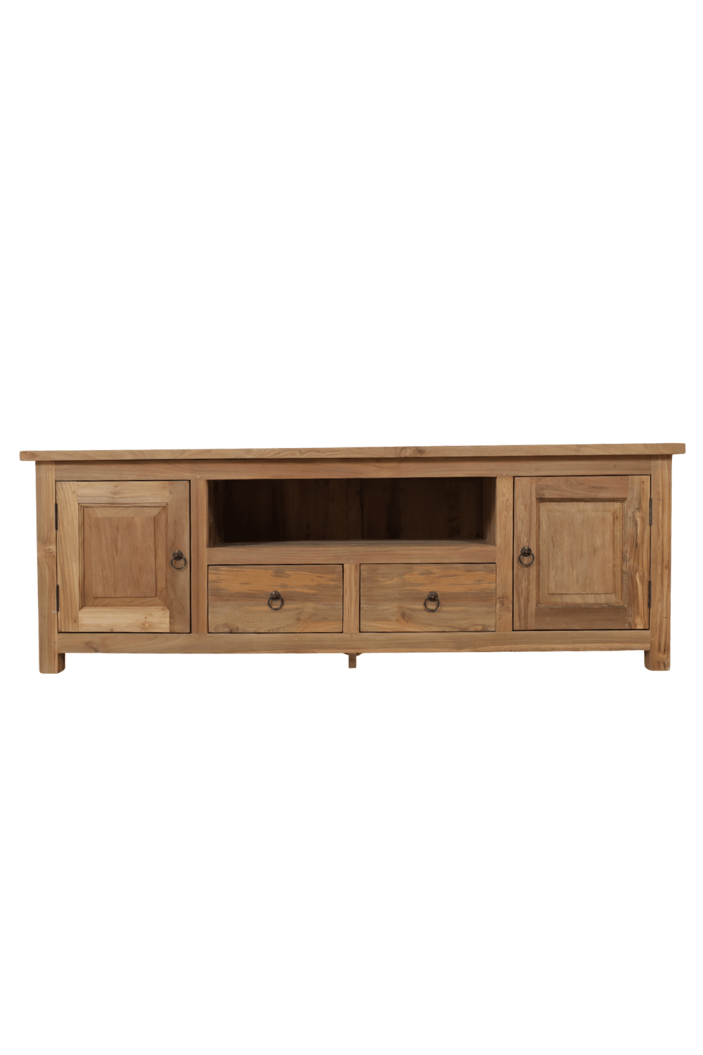 Teak houten tv meubel 160x45x55 cm
