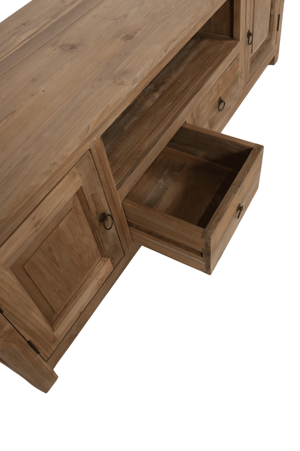 Teak houten tv meubel 160x45x55 cm