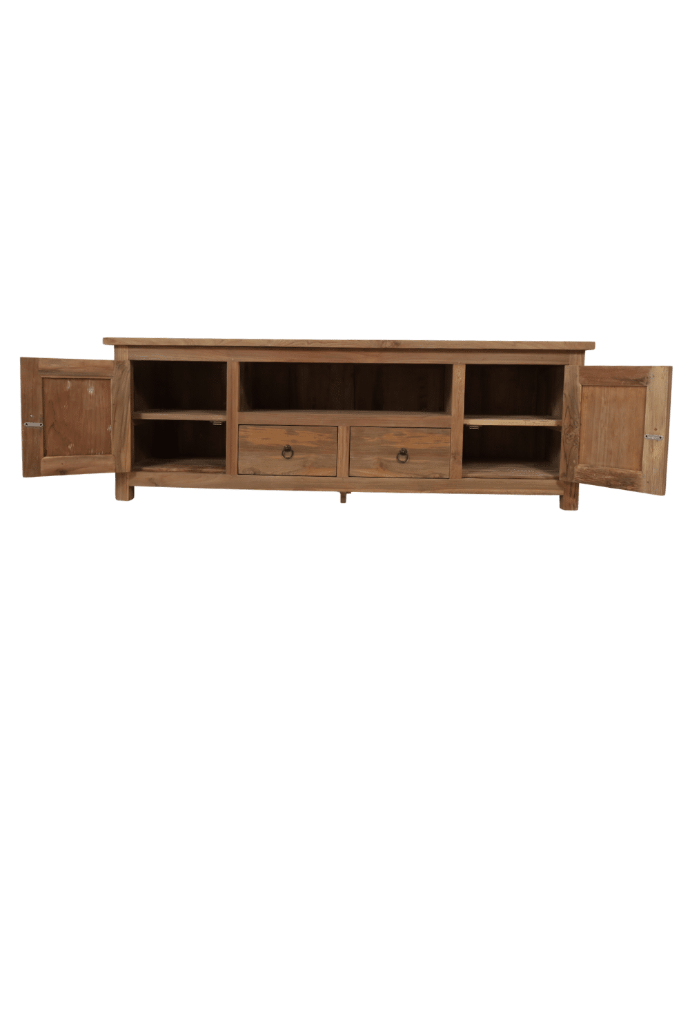Teak houten tv meubel 160x45x55 cm
