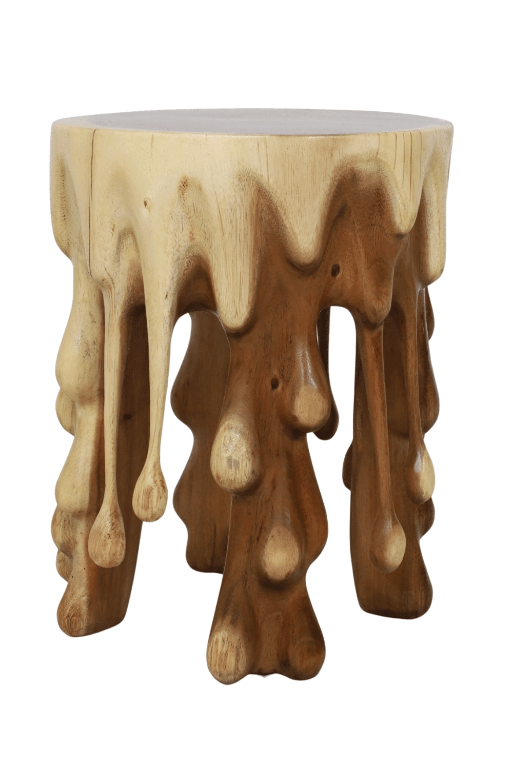 Nr 1 krukjebijzettafel suar druppelkaars 35x35x46 cm