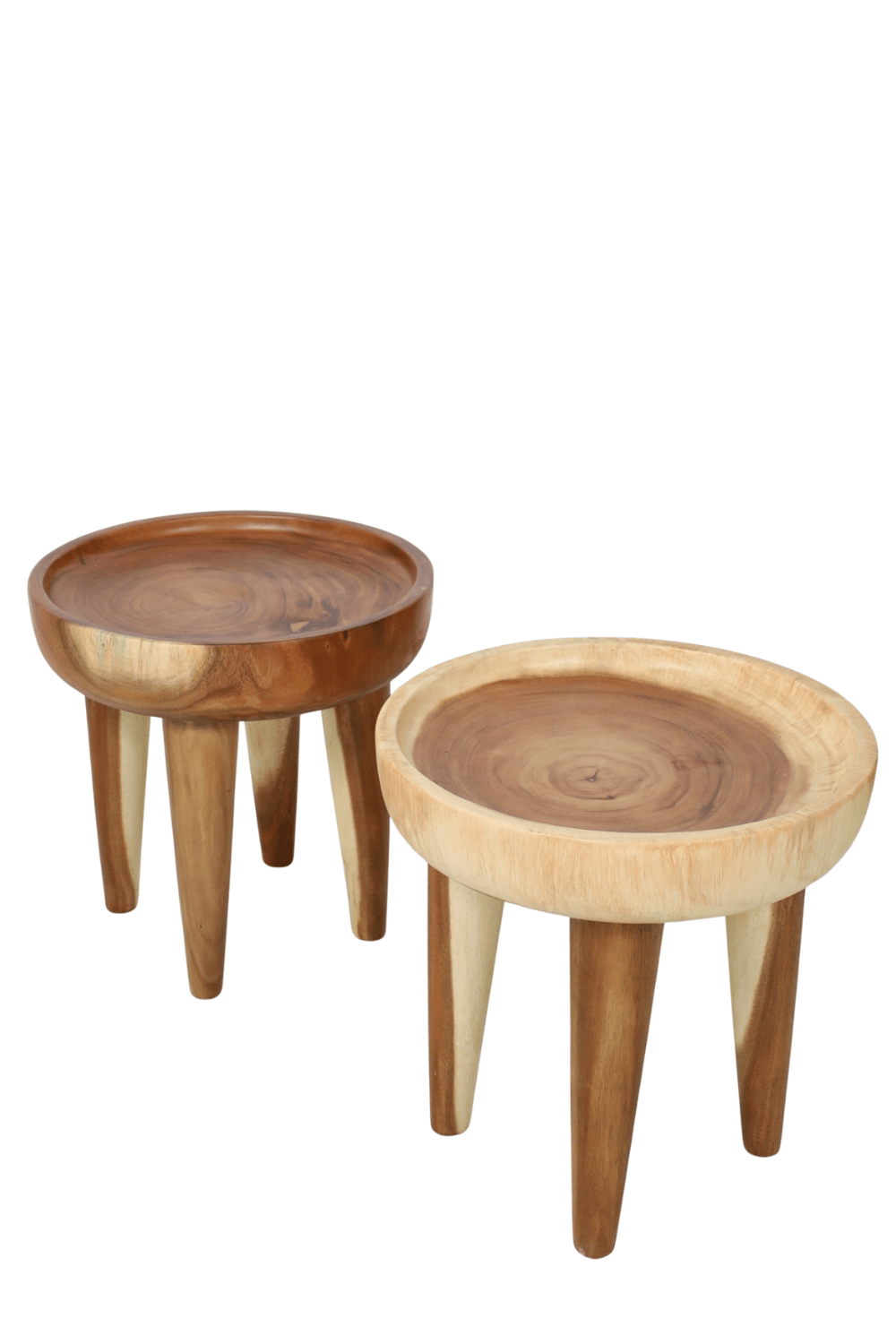 suar krukje rond 45x45x46 cm met 4 poten