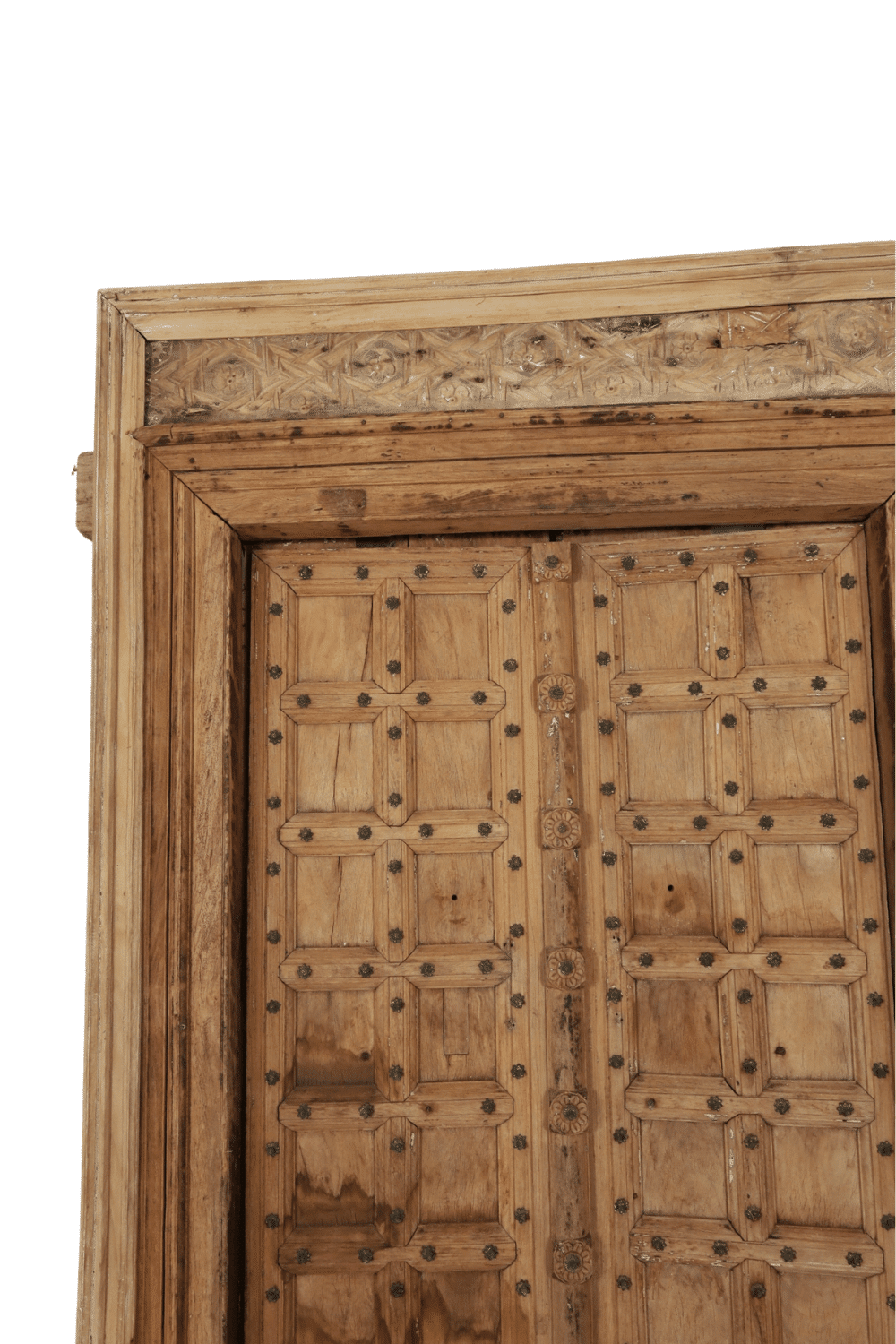 Oude deur uit india 160x25x235cm