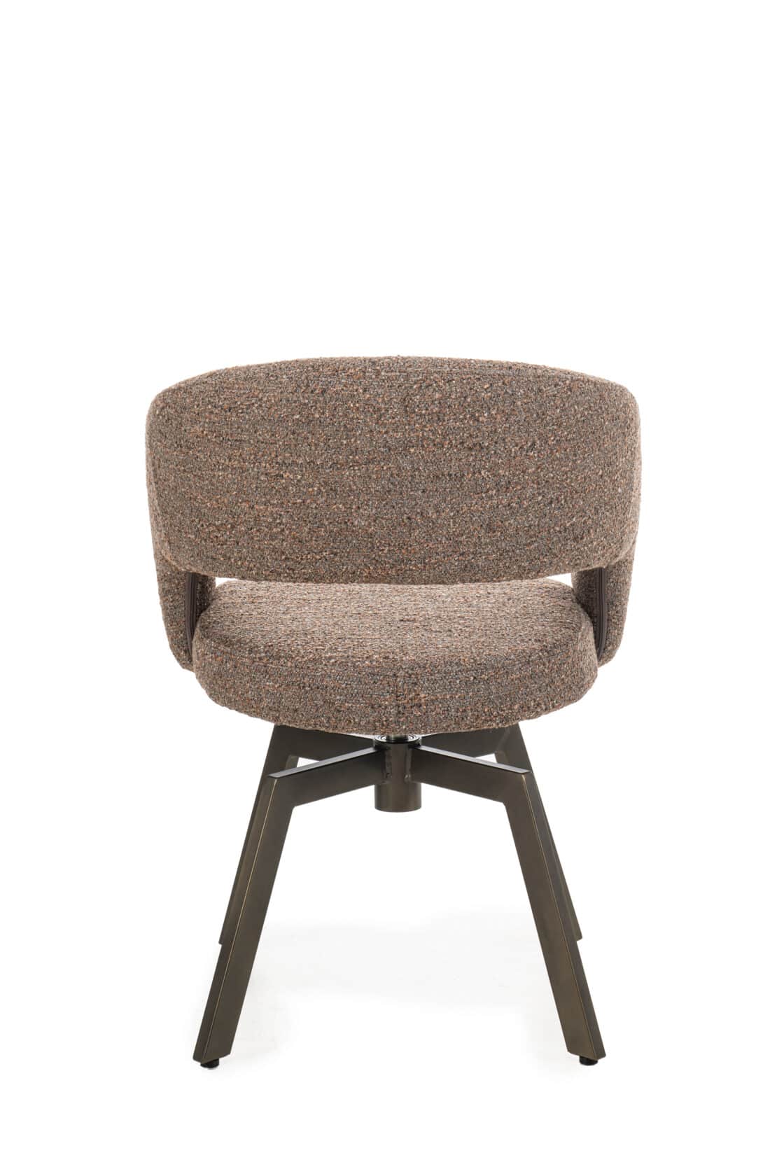 Tokyo eetkamerstoel draaibaar bruin paars Tokyo eetkamerstoel draaibaar bruin paars