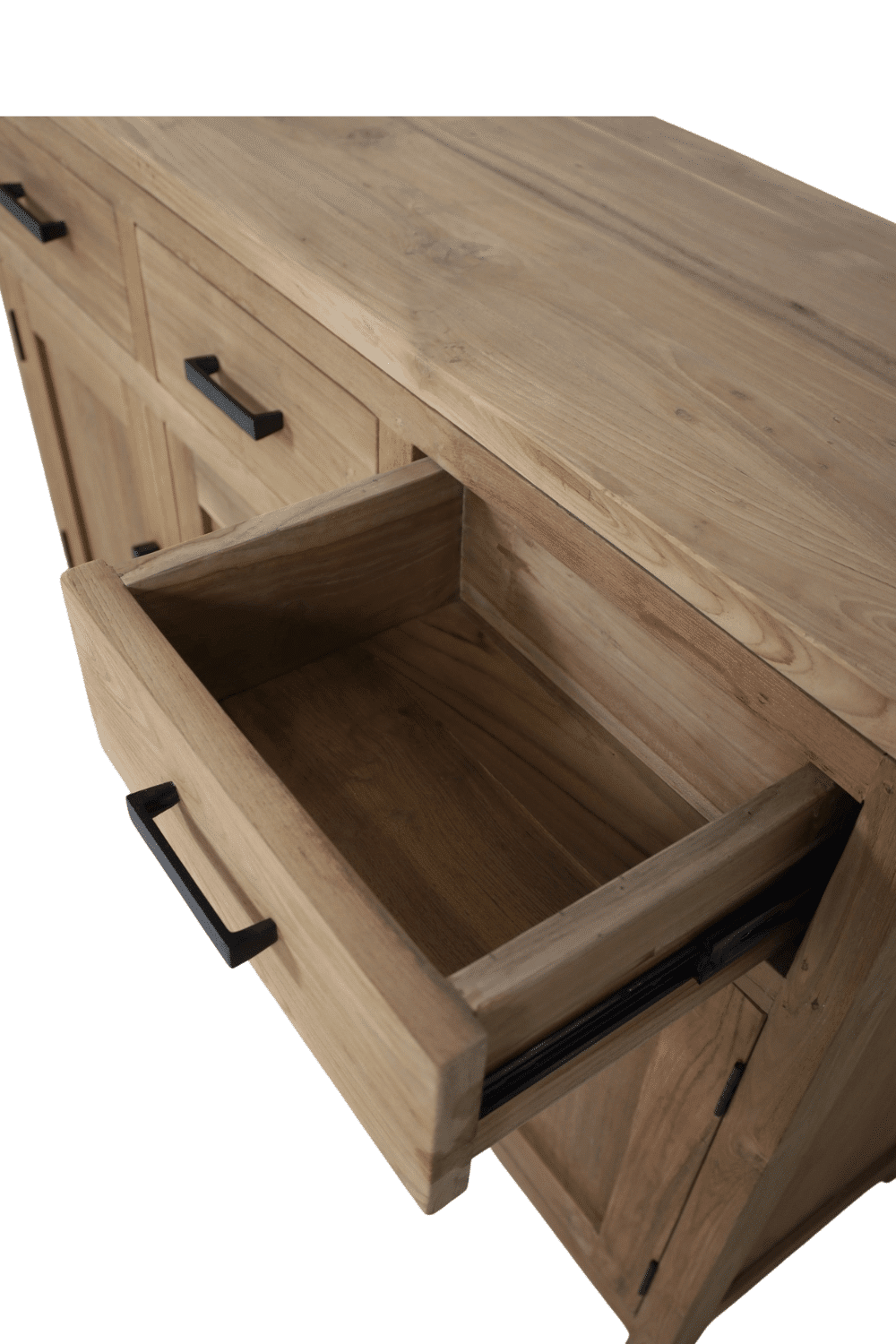 Teak houten dressoir 130x42x88 cm Teak houten dressoir 130x42x88 cm