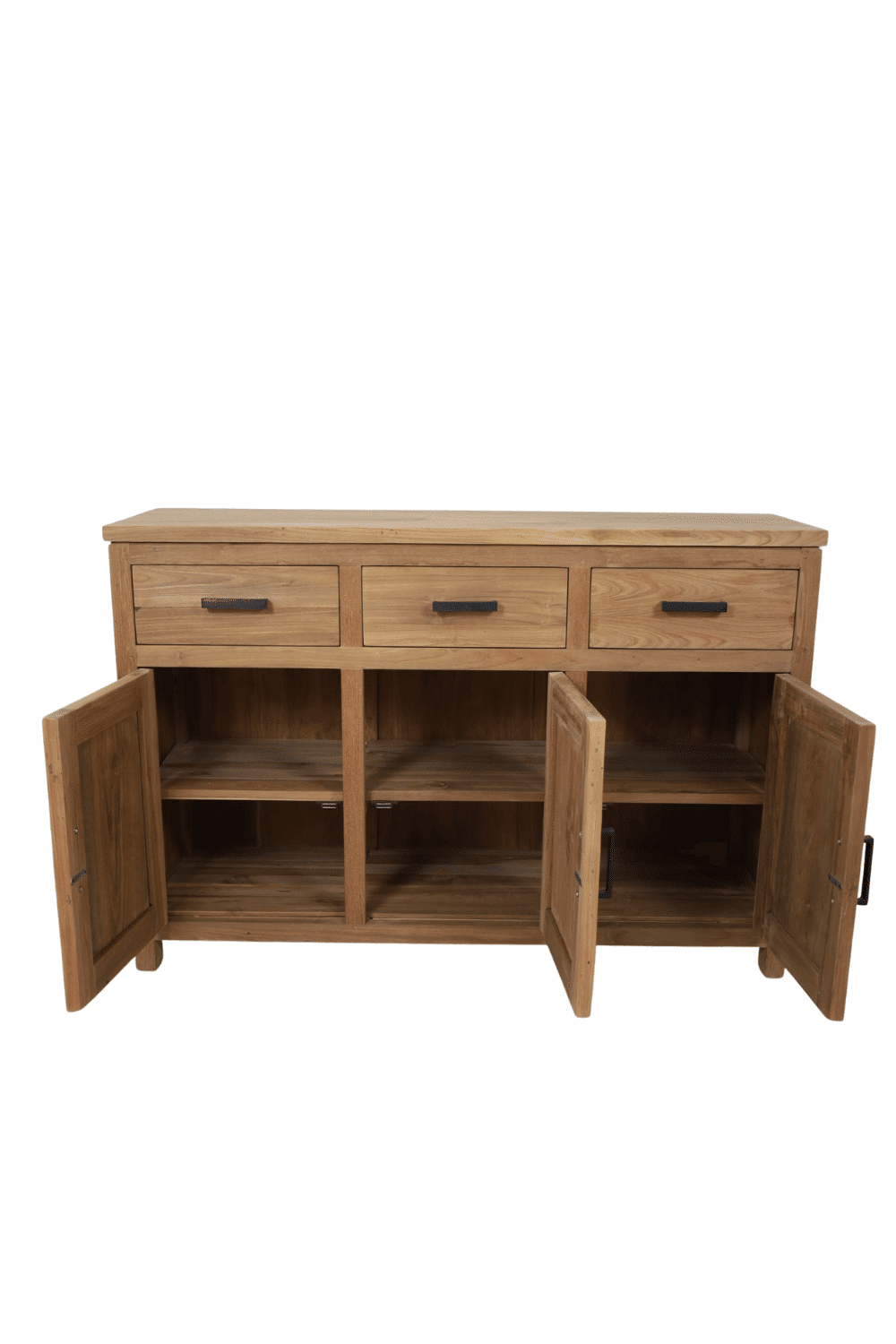 Teak houten dressoir 130x42x88 cm Teak houten dressoir 130x42x88 cm