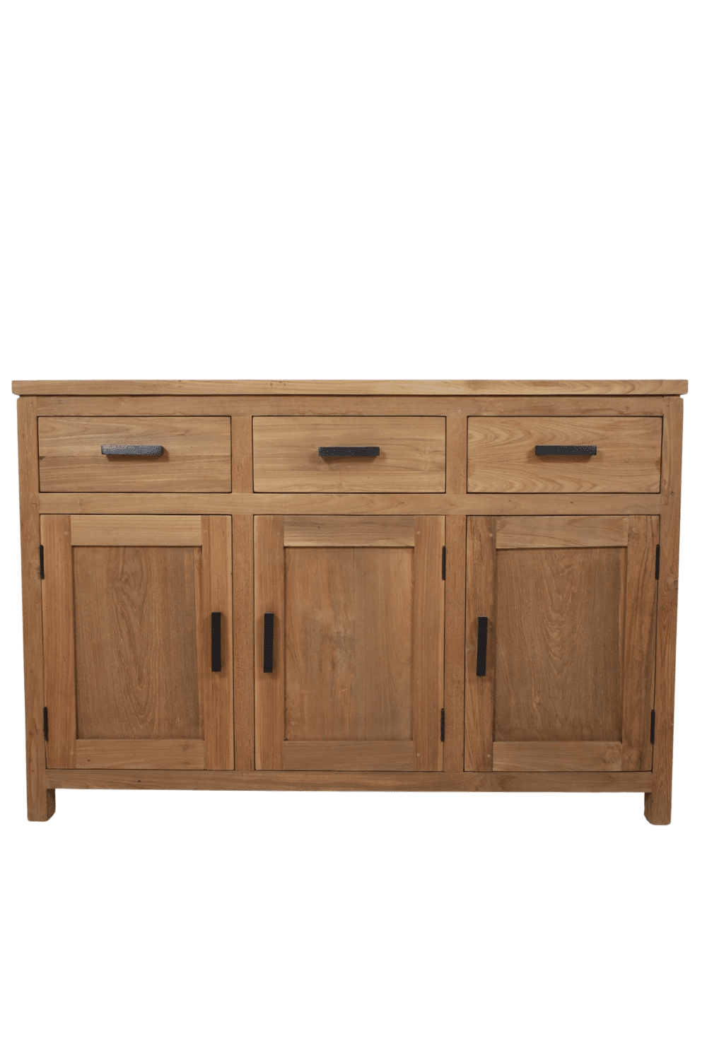 Teak houten dressoir 130x42x88 cm Teak houten dressoir 130x42x88 cm