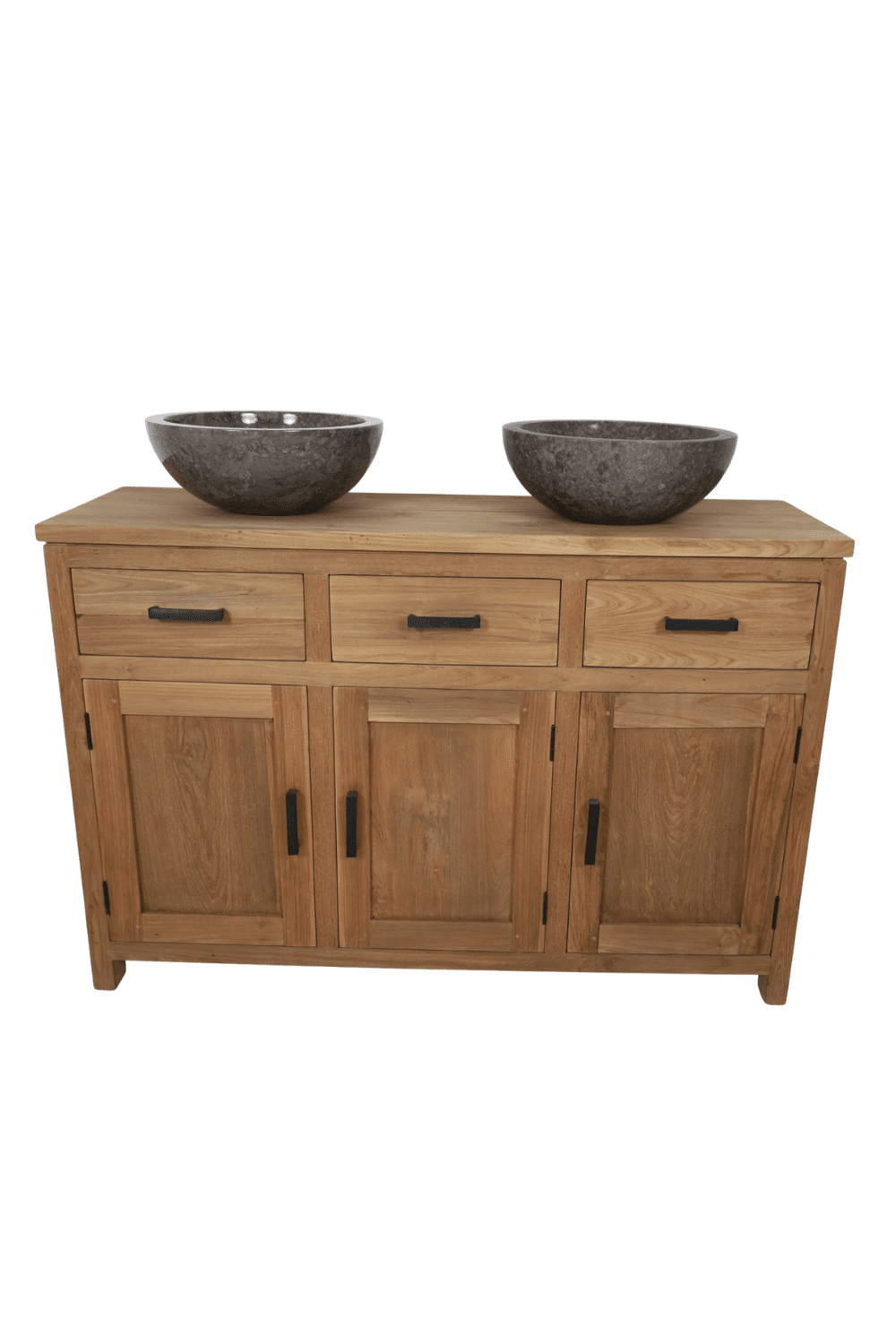 Teak houten Badkamermeubel 130x42x88 cm Teak houten Badkamermeubel 130x42x88 cm