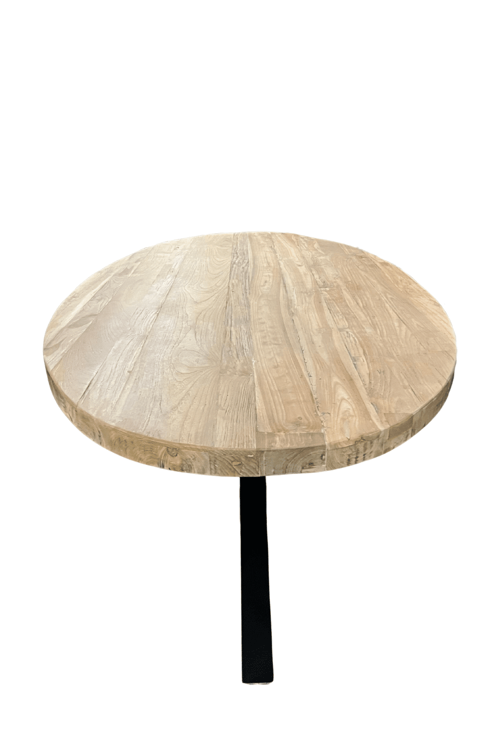 Teak houten ovale eettafel 220x110x78 cm