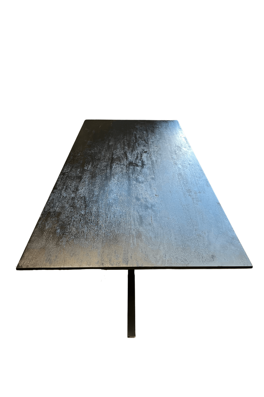 Zwarte mango houten eettafel 220 cm Zwarte mango houten eettafel 220 cm