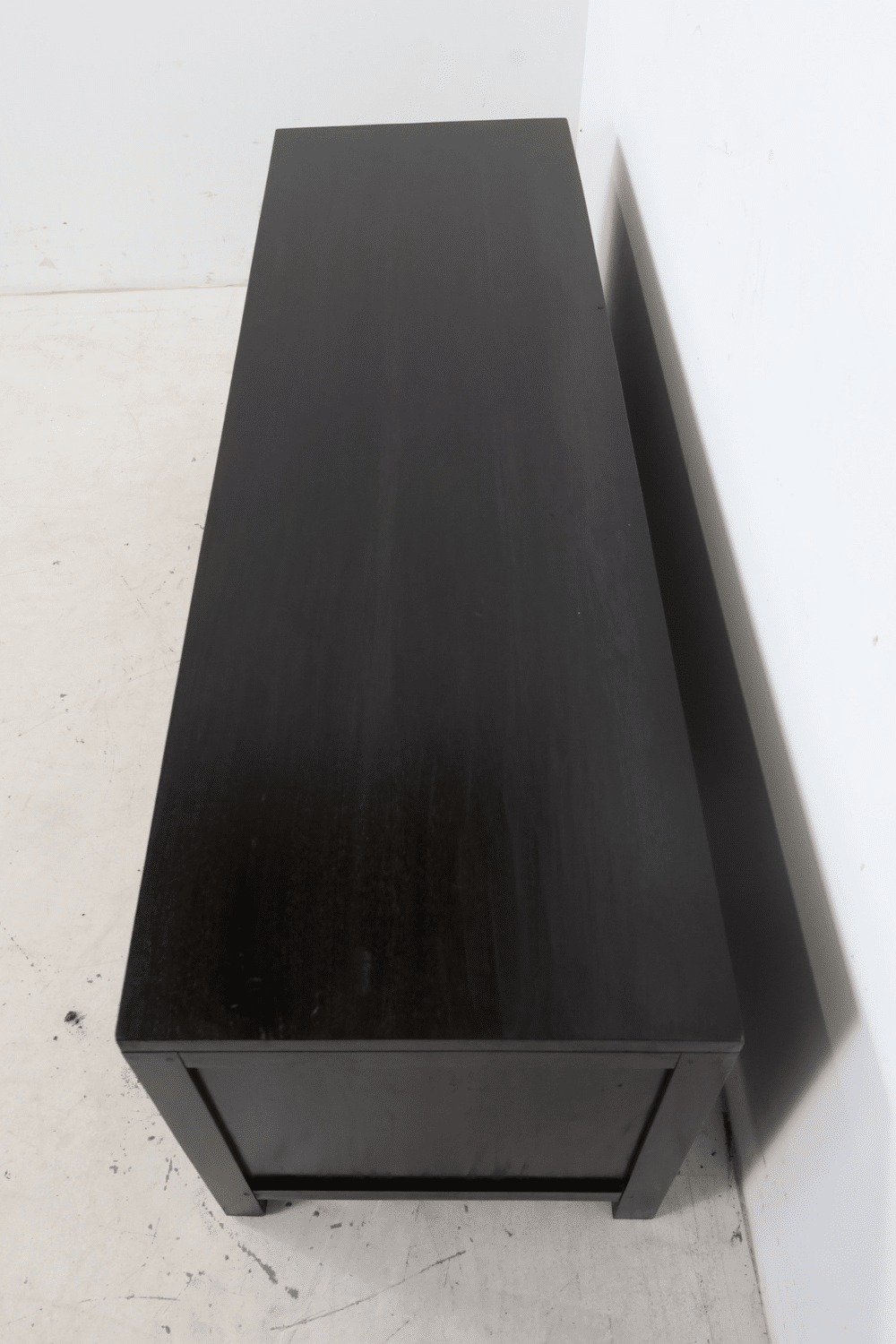 tv meubel zwart bruin koloniaal 160x50x55 cm