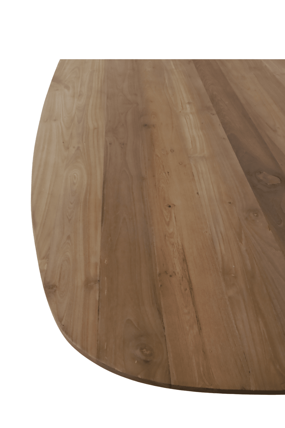 Deens ovale teak houten eettafel 220x100x77 cm Deens ovale teak houten eettafel 220x100x77 cm