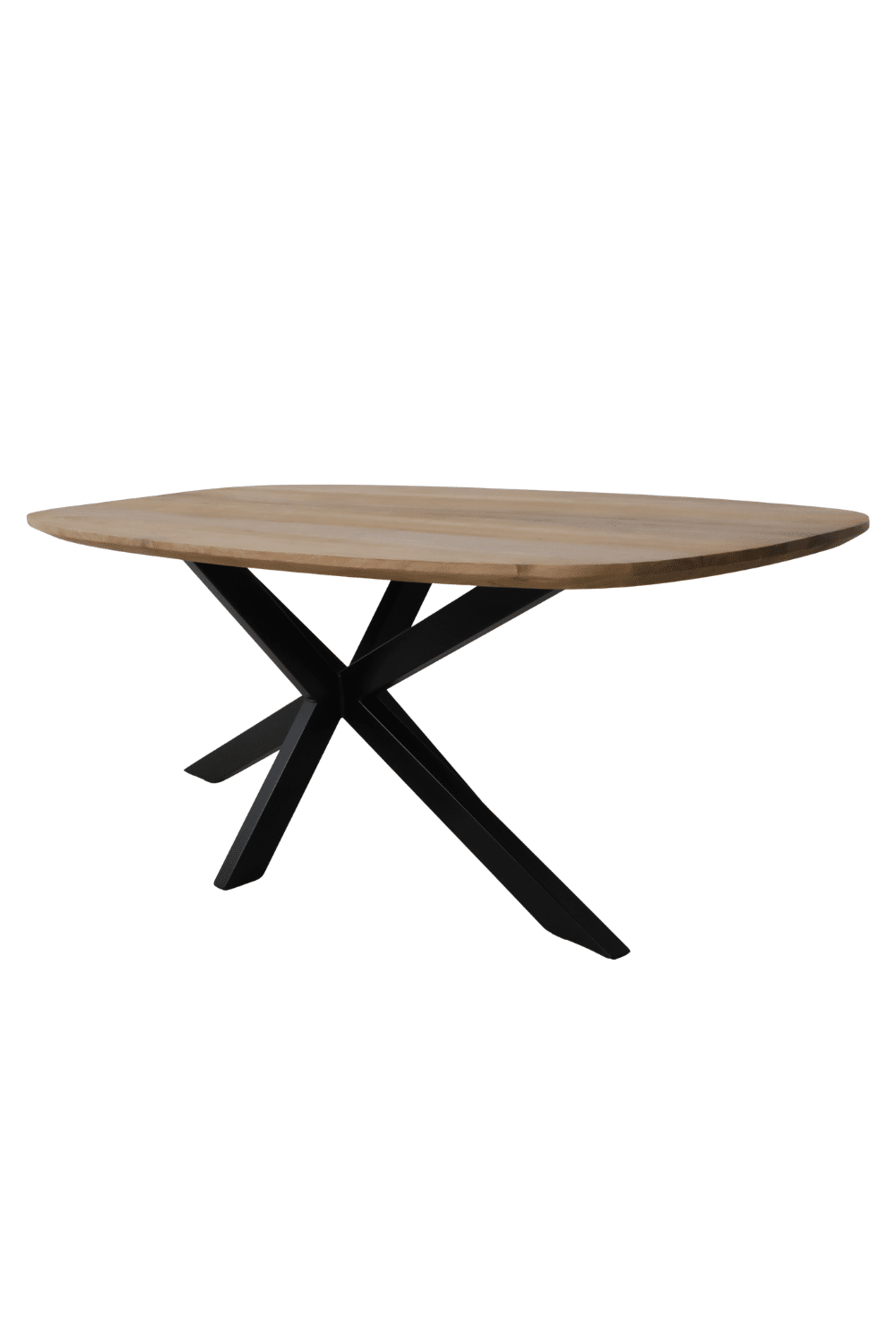 Deens ovale teak houten eettafel 220x100x77 cm Deens ovale teak houten eettafel 220x100x77 cm