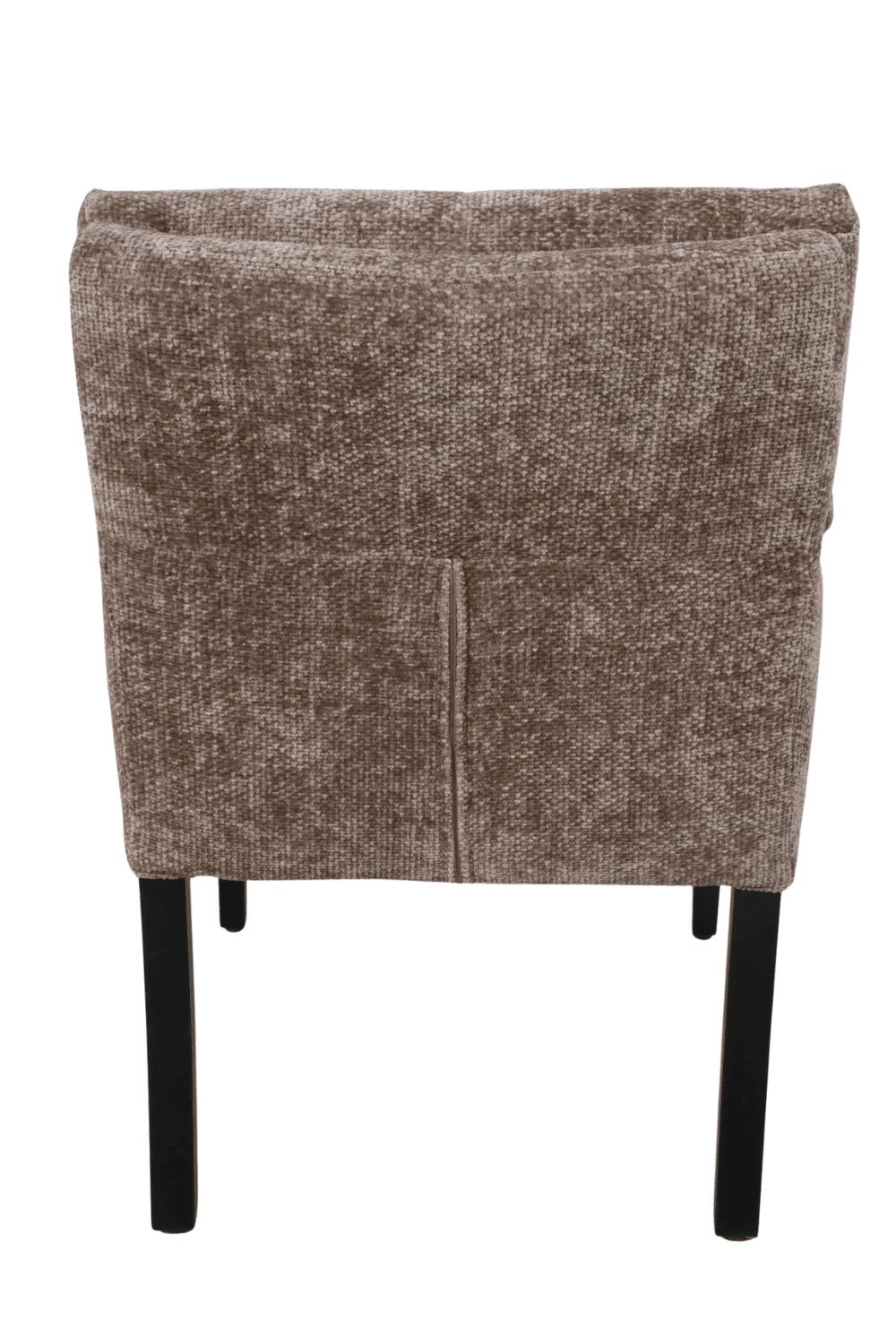 Licht bruine Eetkamerstoel Residence de lux met armleuning en dubbel kussen Licht bruine Eetkamerstoel Residence de lux met armleuning en dubbel kussen