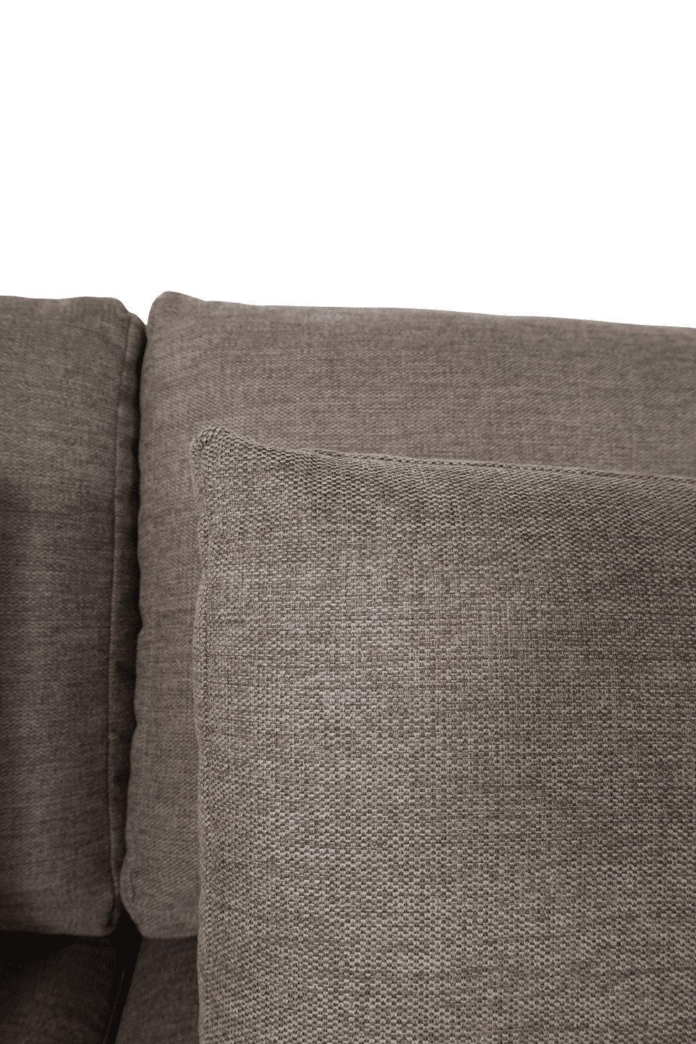 Luxe grote hoekbank 350 cm plofbank grijs