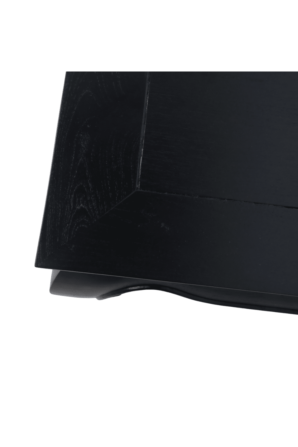 zwarte kleine vierkante salontafel met bolle poten Opium salontafel zwart 60x60x40 cm koloniaal zwarte kleine vierkante salontafel met bolle poten Opium salontafel zwart 60x60x40 cm koloniaal