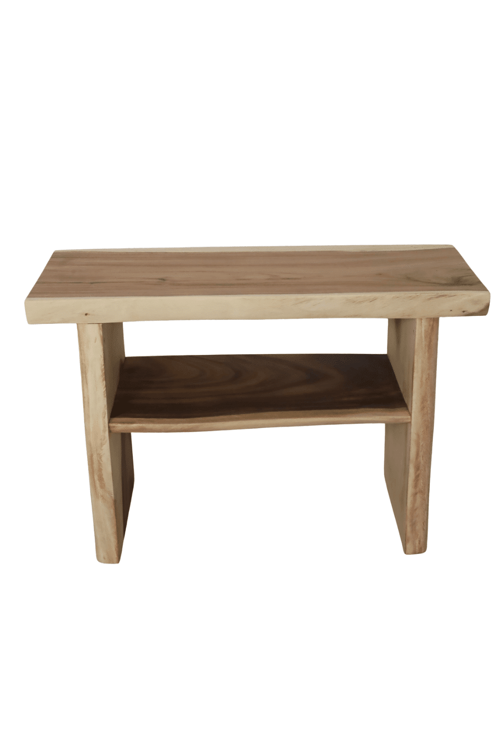 Suar houten badkamermeubel simpel met een legplank 120x46x80 cm