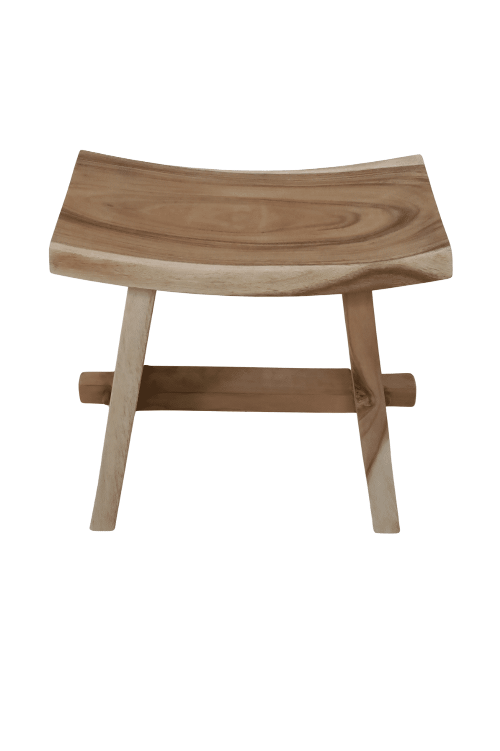 houten krukje rechthoekig rond