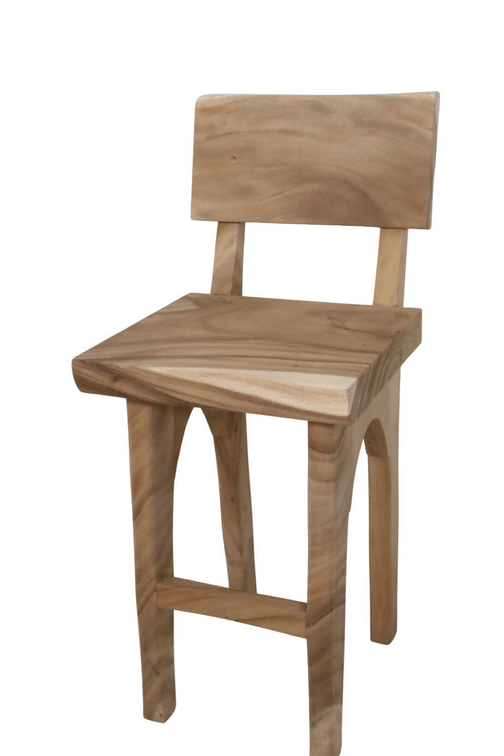 Suar houten bar set tafel krukken en barbank