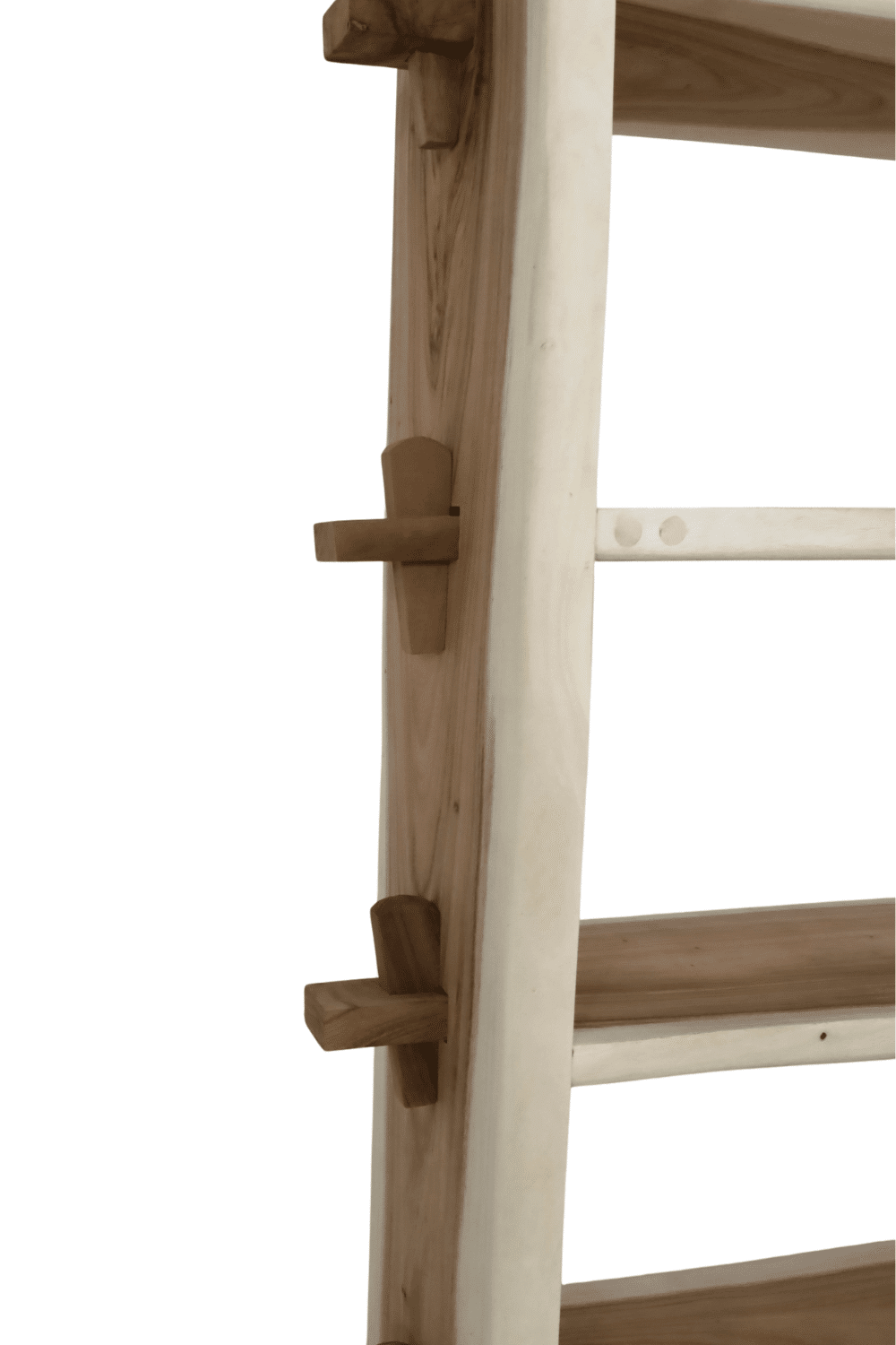 houten winkel boeken rek 125x40x200 cm