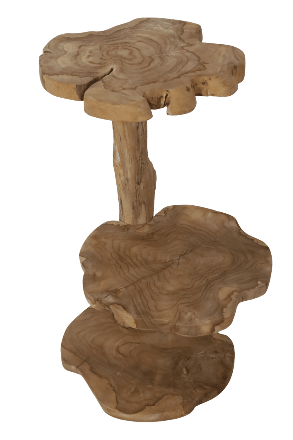 houten plantentafel of houten kleine Kattenpaal