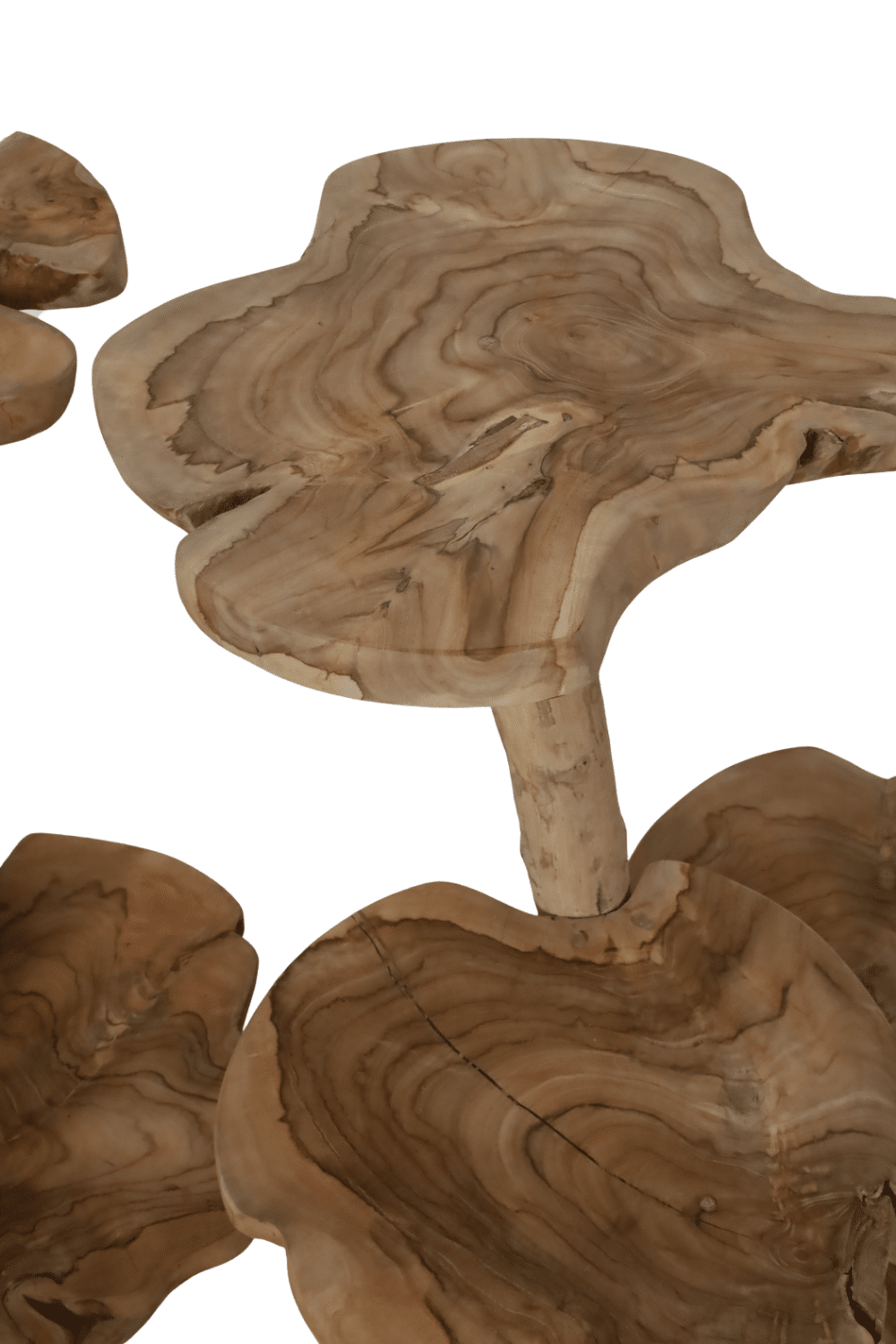 houten plantentafel of houten kleine Kattenpaal