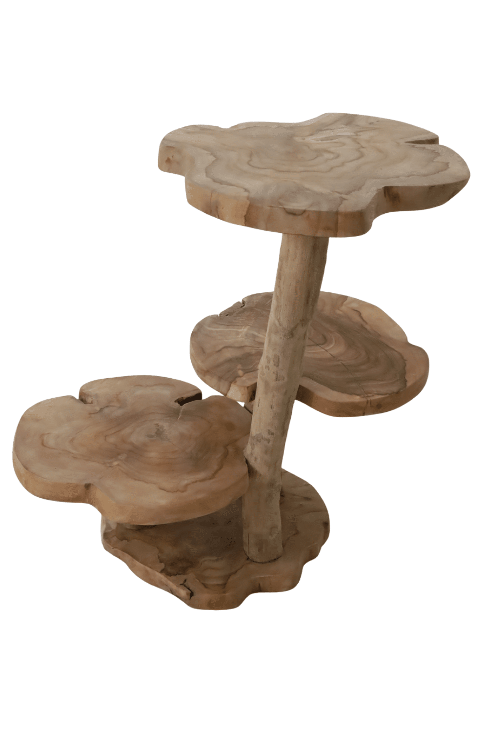 houten plantentafel of houten kleine Kattenpaal