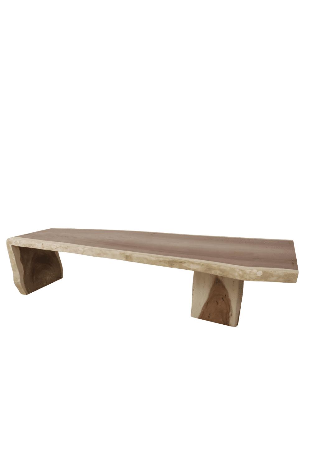 Suar houten waterval tafel boomstamtafel