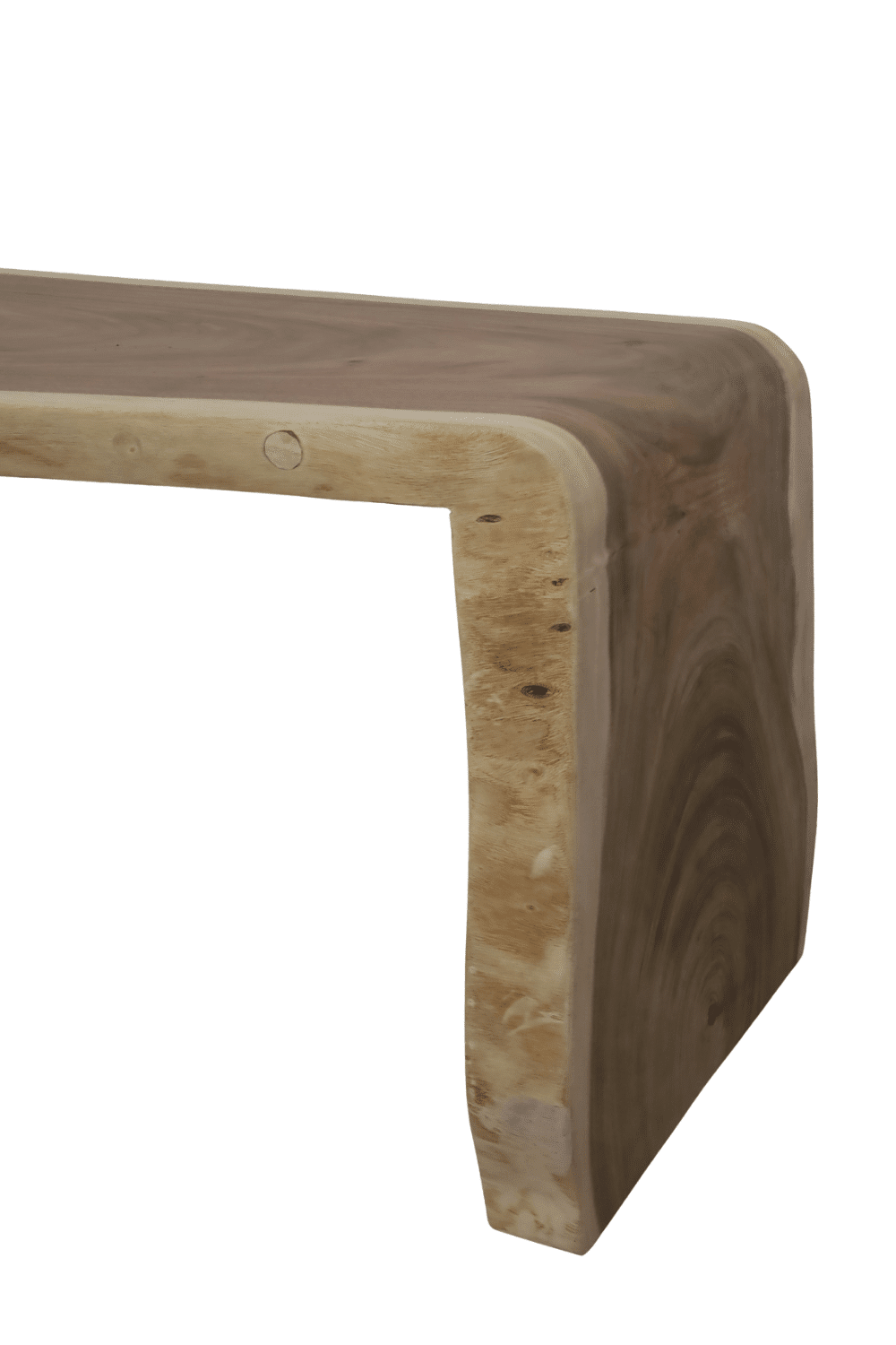 Suar houten waterval tafel boomstamtafel 300 cm