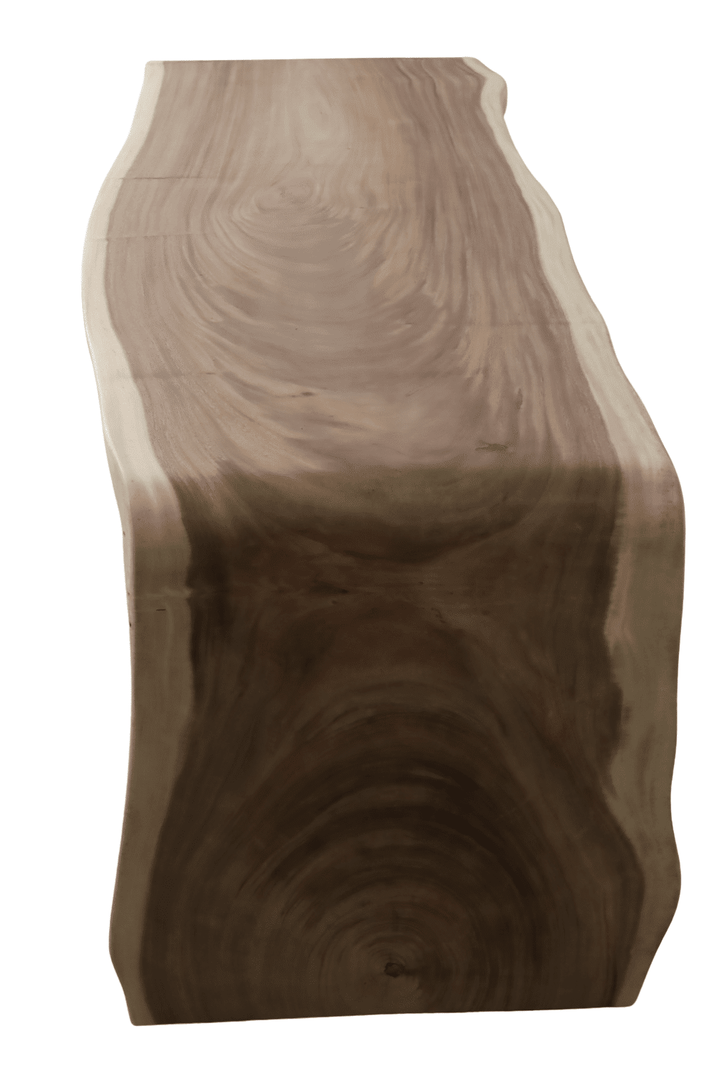 Suar houten waterval tafel boomstamtafel 300 cm