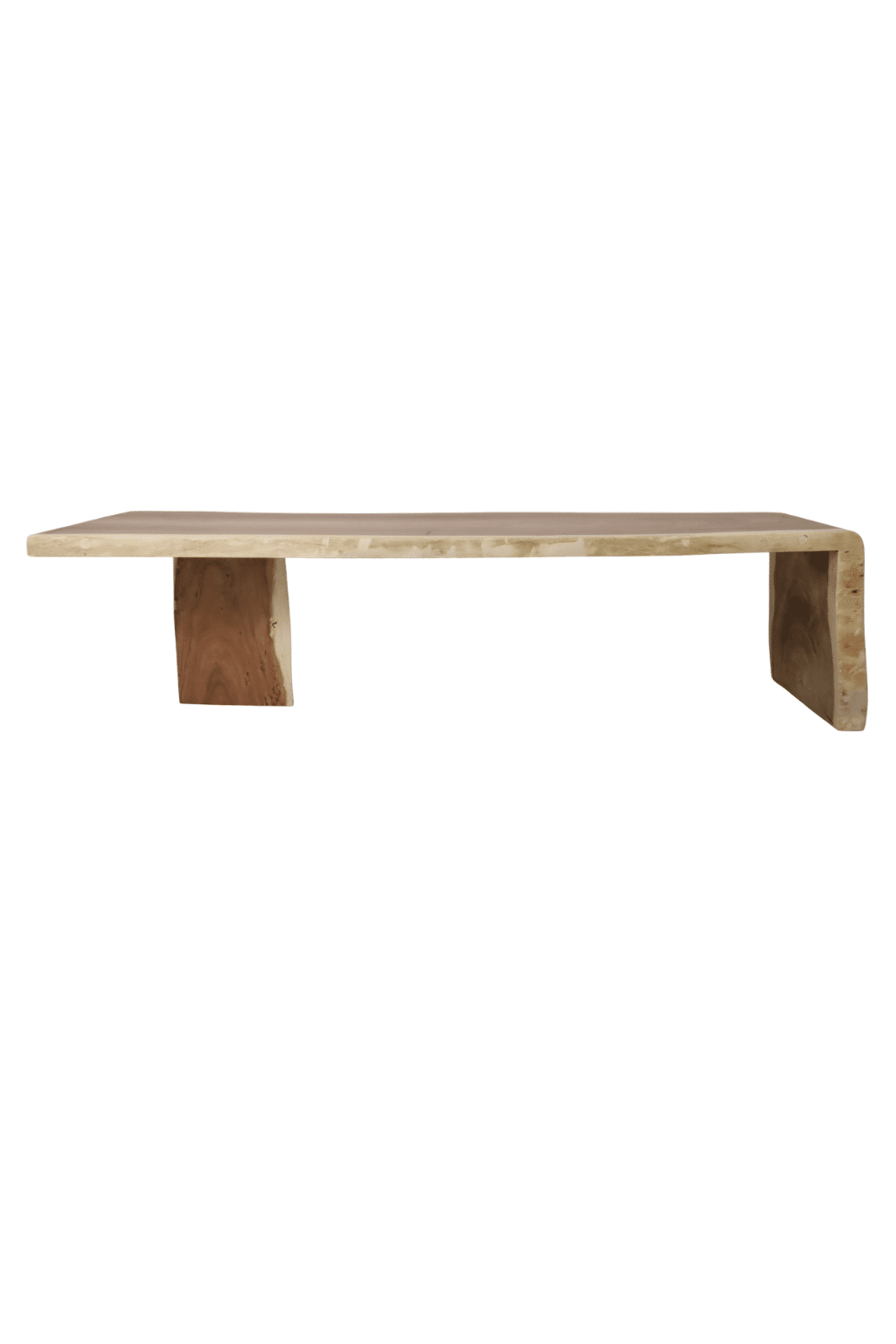 Suar houten waterval tafel boomstamtafel 300 cm