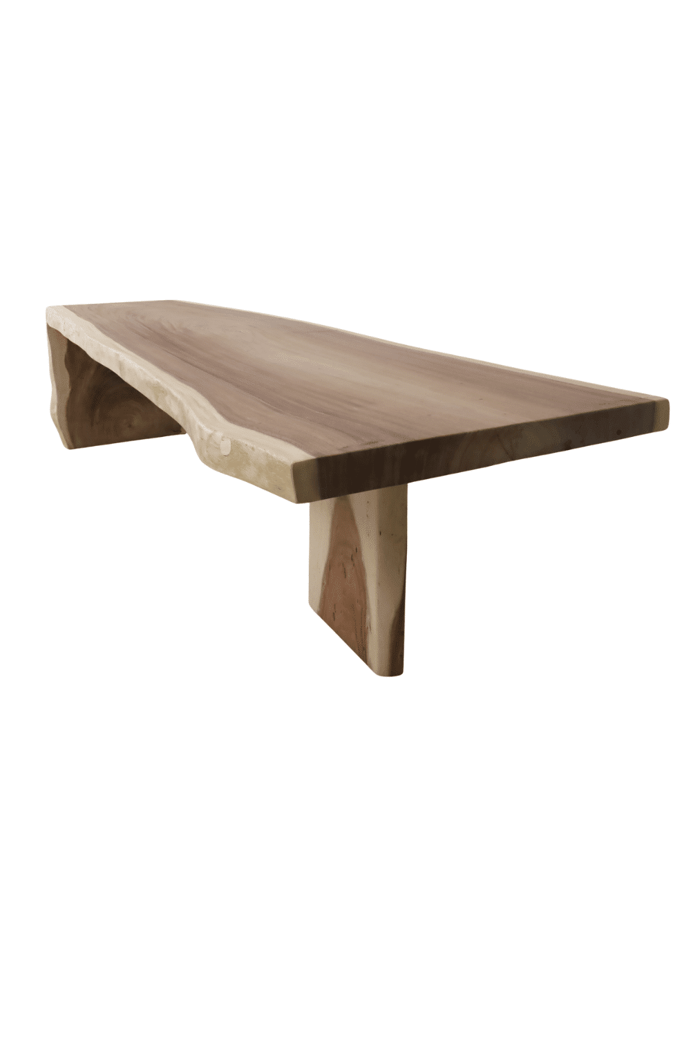 Suar houten waterval tafel boomstamtafel 300 cm