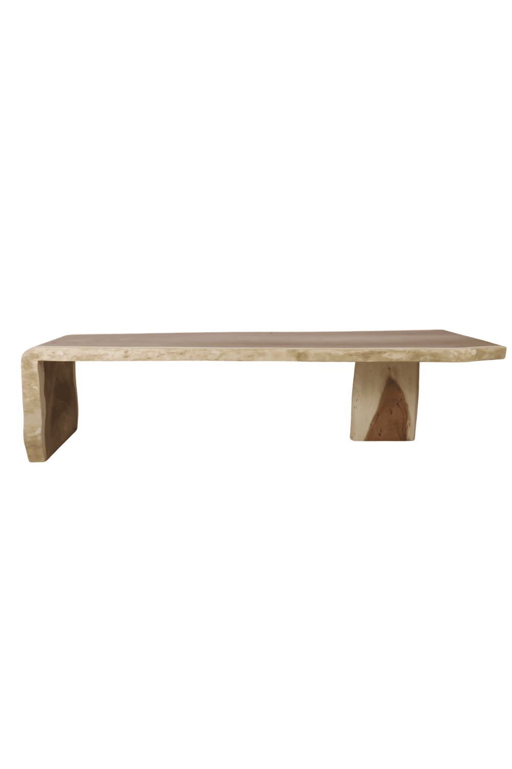 Suar houten waterval tafel boomstamtafel 300 cm